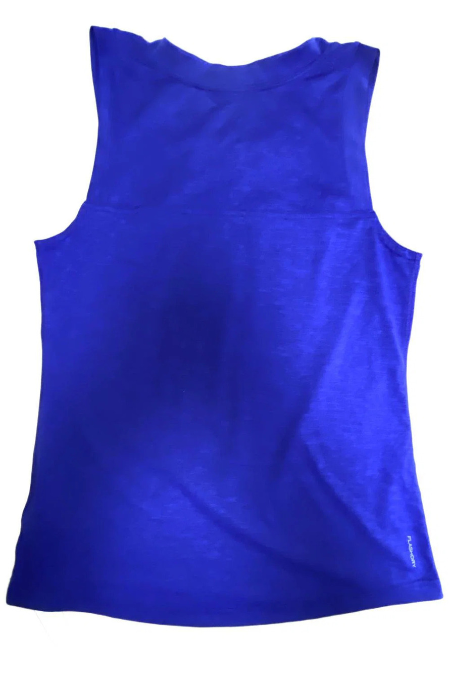 The North Face Women's Hyperlayer Flash Dry Tank Blue - Regular